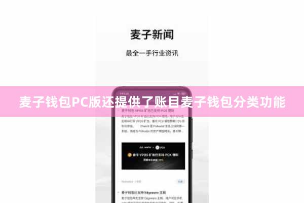 麦子钱包PC版还提供了账目麦子钱包分类功能