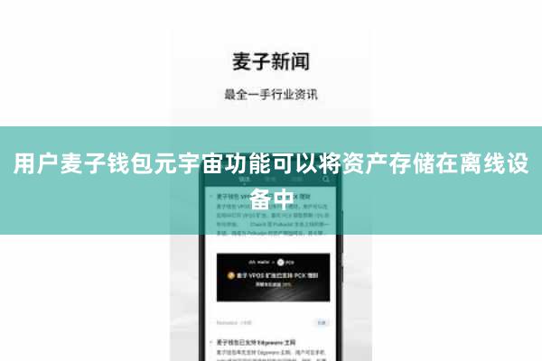 用户麦子钱包元宇宙功能可以将资产存储在离线设备中